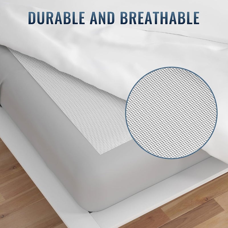 Comfypad - Silicone Mattress Slide Stopper, 36 x 78 in, Rug Matrress Gripper Twin XL, Non-Slip Grip Pad, Keep Mattress from Sliding for Bed, Sofa, Couch, Chair Cushion - Image 2